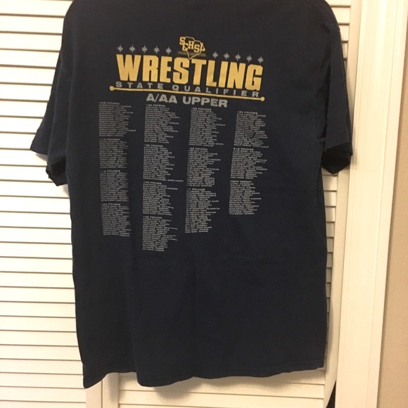 ✨Blue HS Wrestling Shirt✨ - Picture 4 of 6
